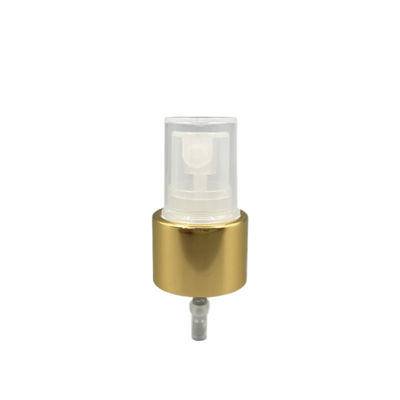 Fechamento fino 0.12ML 0.16ML do alumínio do pulverizador 20/410 da bomba da névoa do ouro