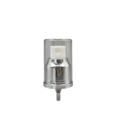 Da parede dobro fina do pulverizador 20/410 da névoa do perfume 0.12ML tampão metalizado de prata