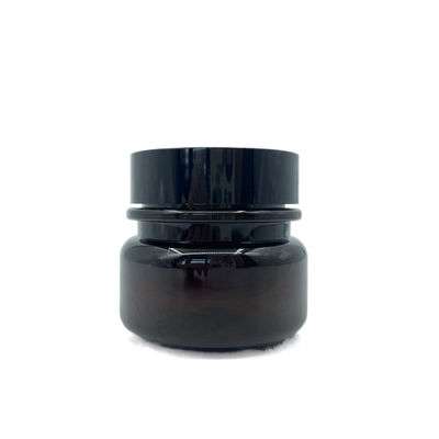 ANIMAL DE ESTIMAÇÃO Amber Plastic Cosmetic Jars 30g 50g em volta da seleção de seda