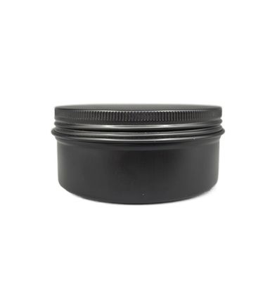 Matt Black Aluminium Tin Jars 150ml personalizou a cor leakproof