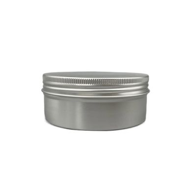 O metal de alumínio de Tin Jars 250ml dos doces enlata com o parafuso em tampas