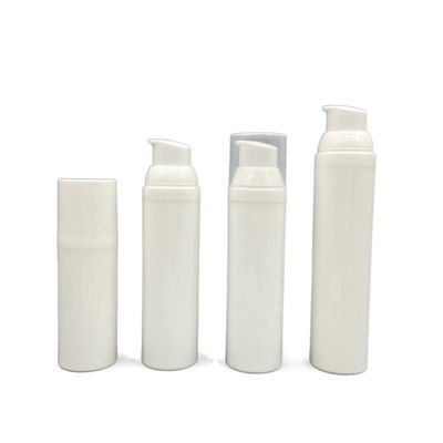 30ml 50ml 75ml 100ml PP agarram na garrafa mal ventilada para o recipiente dos cuidados com a pele
