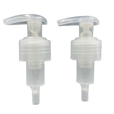 distribuidor reciclável de 24/410 28/410 de fechamento com nervuras e liso nenhum contato do metal toda a bomba plástica da loção