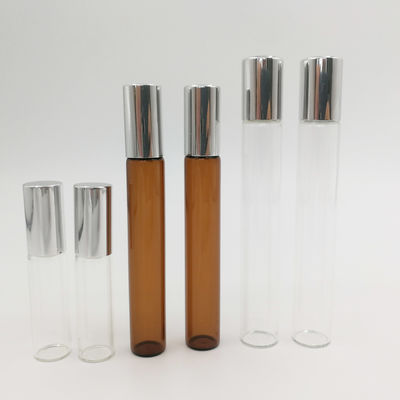 rolo de vidro vazio de 5ml 10ml 15ml na bola de aço inoxidável das garrafas 304