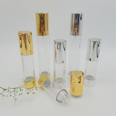 15ml 20ml 30ml Frasco de bomba Airless fino para embalagens de cosméticos