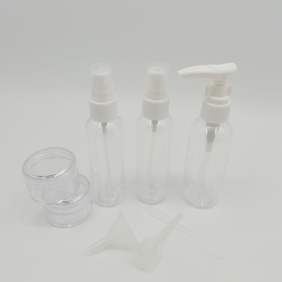 Bomba colher conta-gotas funil personalizado saco de lavagem de PVC para frasco de creme frasco de spray de viagem