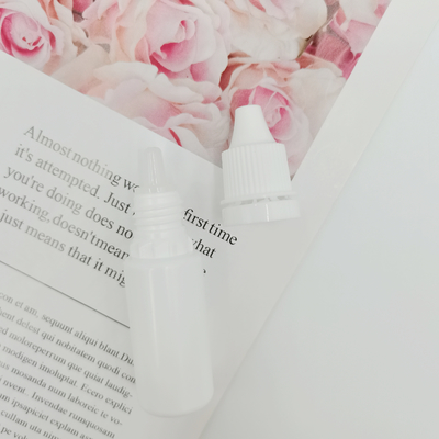 Frasco conta-gotas líquido de plástico PE 5ml 10ml com tampa e ponta invioláveis