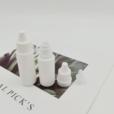 Frasco conta-gotas líquido de plástico PE 5ml 10ml com tampa e ponta invioláveis