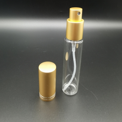10ml 15ml 20ml 25ml 30ml garrafa de vidro com borrifadores de perfume de alumínio