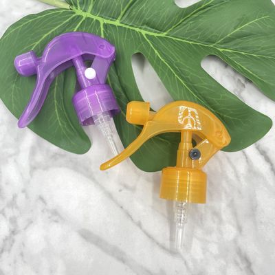 Saída grande Mini Trigger Sprayer Nozzle 24/410 28/410 de dosagem da gaxeta 055ml do PE