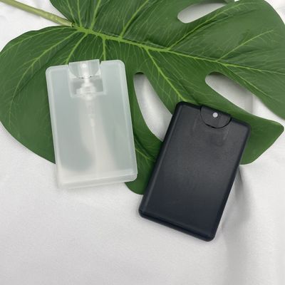 o pulverizador plástico vazio 0.06ML/T do cartão de crédito dos PP da garrafa do pulverizador 20ml personalizou a cor