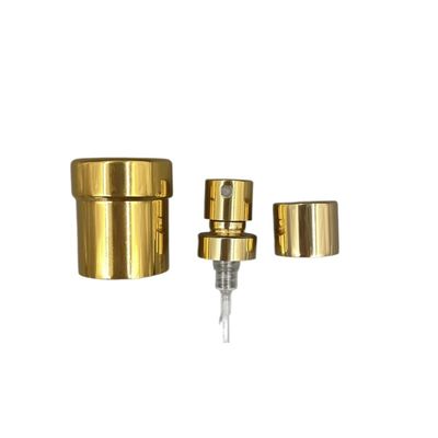 A 15/400 de bomba pequena do friso do perfume pulveriza 0.09ML SS316 com o tampão do ouro