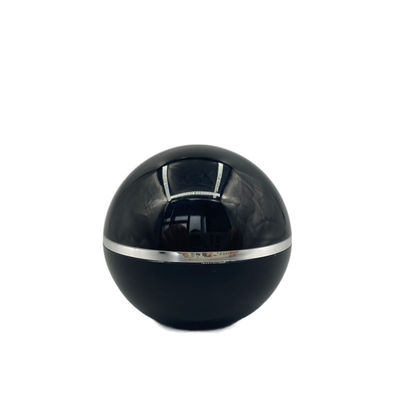 Forma cosmética acrílica de empacotamento da bola do frasco do recipiente 15g 30g 50g do creme de cara dos cuidados com a pele