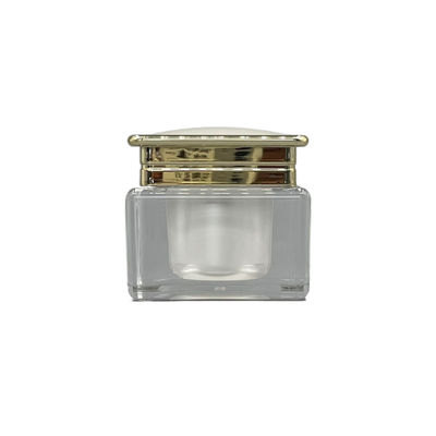 Recipientes de Jade Surface Plastic Cream Jars 30g 50g metalizados para cosméticos