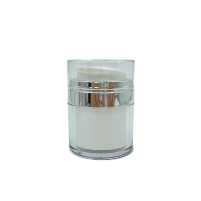 Círculo de empacotamento cosmético dos frascos mal ventilados 15g 30g de PMMA giratório para o creme dos cuidados com a pele