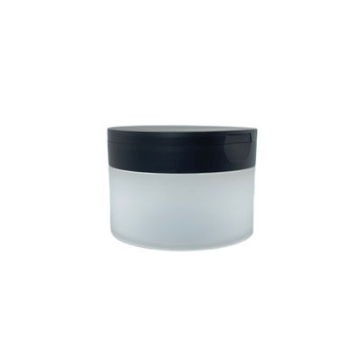 o cosmético 80g plástico range a máscara facial dos recipientes claros com colher/raspador