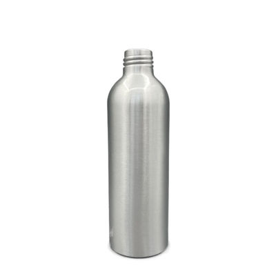 Anti garrafa cosmética de alumínio UV que sela 100ml 150ml com etiqueta