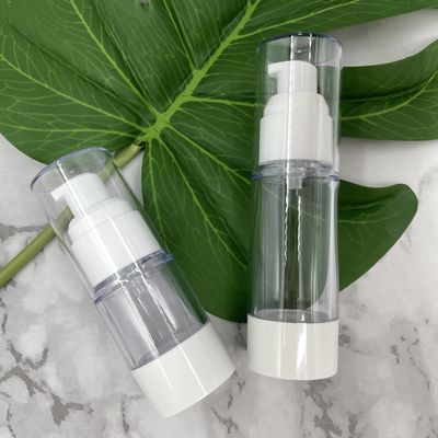 15ml, 30ml, 50ml, 80ml, 100ml, atuador mal ventilado da loção da garrafa da loção 120ml para cuidados com a pele
