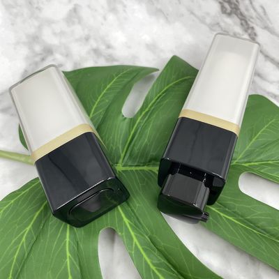 Parede mal ventilada Matte Packaging Bottle de exame de seda do dobro da garrafa 15ml 30ml 50ml do quadrado giratório