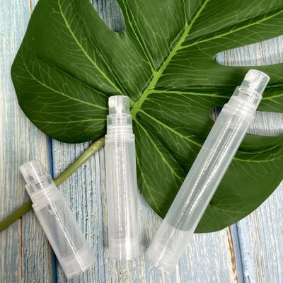 Cor personalizada plástica pequena mal ventilada da garrafa 10ml 15ml da bomba do pulverizador