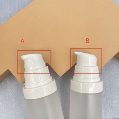 Tela de seda do teste padrão de madeira mal ventilado transparente da bomba 30ml 50ml da garrafa dos PP