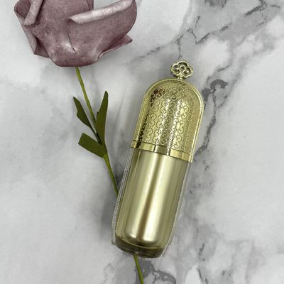 O cosmético feito sob encomenda do estilo da cápsula engarrafa o empacotamento reciclável pequeno da capacidade 10ml 15ml