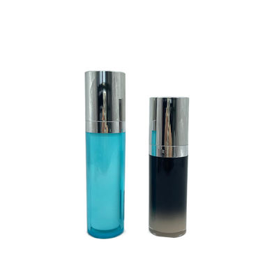 Prova gradual cosmética acrílica do escape do ABS da descoloração da garrafa 15ml da bomba para a loção