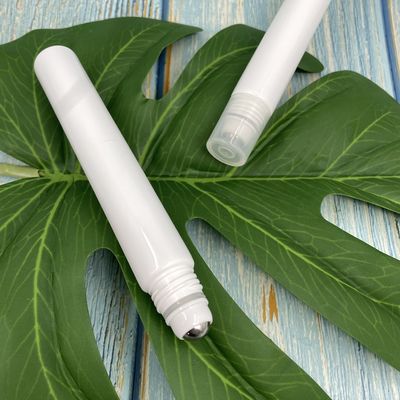 Diâmetro vazio 19mm das garrafas da bola de rolo do tubo 7ml -15ml do creme do olho do PE