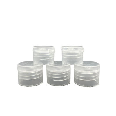 Parte superior plástica rígida Flip Cap Screw revestimento com nervuras/liso de 20/410 do disco
