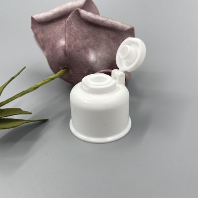 O tampão 20/410 24/410 de Jingle Plastic Disc Top Flip personalizado colore o revestimento UV