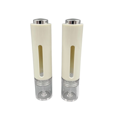 o rolo luxuoso do óleo 15ml essencial engarrafa a imprensa do botão do ABS de Mini Droppe de alta qualidade com janela