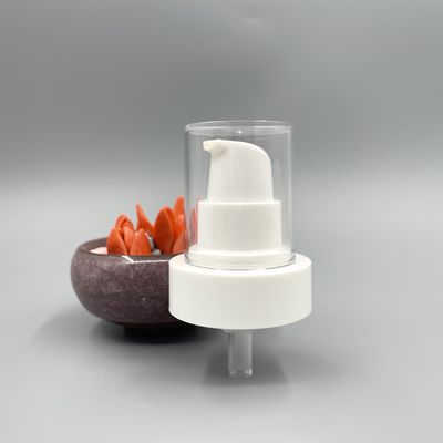 Dosagem 0.3ml da bomba 24/410 do MS Cap White Treatment para garrafas da fundação