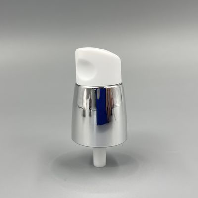 Fechamento metalizado do Moisturiser 20/410 plástico de prata da mão da bomba 0.2ML/T do tratamento