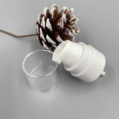 Metalizado 20/410 de pulverizador da beleza da bomba 0.15ML/T Skincare do creme hidratante da cara personalizou a cor