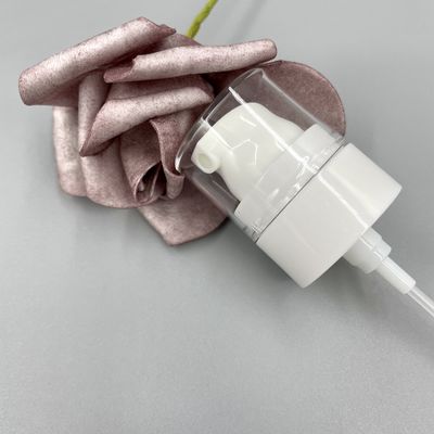 Metalizado 20/410 de pulverizador da beleza da bomba 0.15ML/T Skincare do creme hidratante da cara personalizou a cor