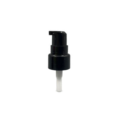 Os PP enegrecem o fechamento 304H 0.2ML/T liso de creme do distribuidor 20/410 da bomba com o tampão claro completo