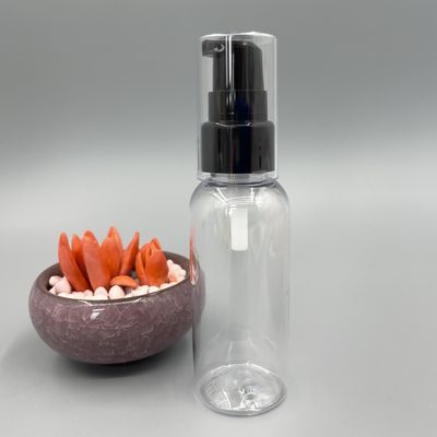 Os PP enegrecem o fechamento 304H 0.2ML/T liso de creme do distribuidor 20/410 da bomba com o tampão claro completo