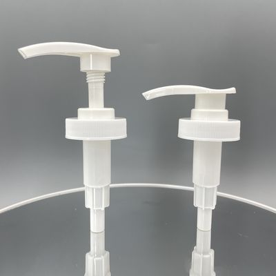Taxa branca 38/400 da descarga 4.0ML da bomba 33/410 do distribuidor da garrafa do champô