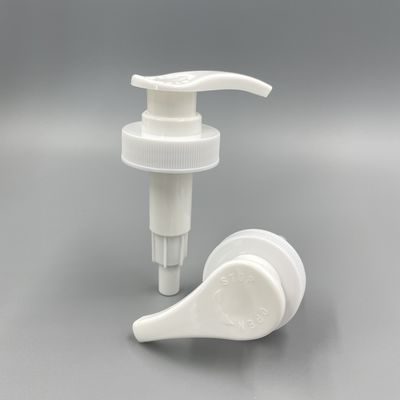 Taxa branca 38/400 da descarga 4.0ML da bomba 33/410 do distribuidor da garrafa do champô