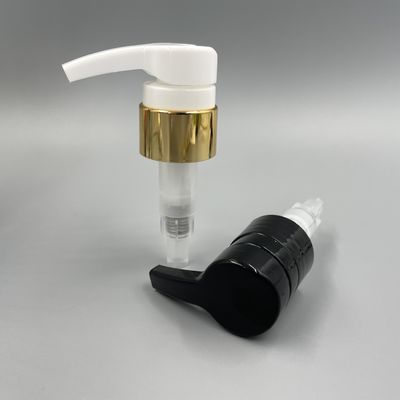 Branco 28/410 33/410 da bomba do distribuidor da loção da dosagem 3.5ML com fechamento do ABS