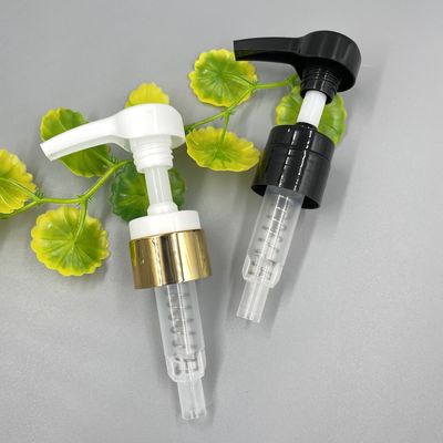 Branco 28/410 33/410 da bomba do distribuidor da loção da dosagem 3.5ML com fechamento do ABS