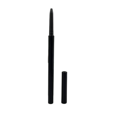 Recipiente plástico magro vazio de enchimento da composição do diâmetro 6mm da altura 123mm do estilo do lápis de sobrancelha da capacidade 0.08g