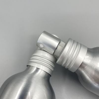 Distribuidor Alu de Matt Silver Perfume Pump Sprayer 24/410 de dosagem 0.12ML com fechamento do grampo