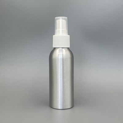 os recipientes 3.52oz cosméticos de alumínio pulverizam o ombro redondo do pescoço 24mm do diâmetro 40mm