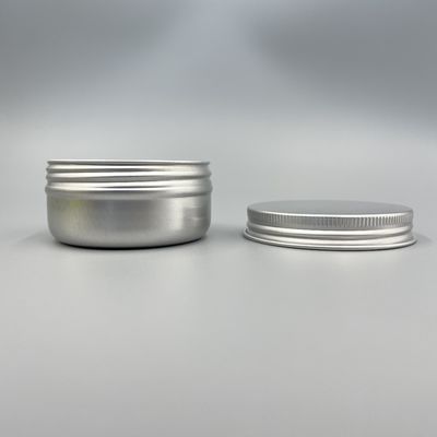 produto químico de alumínio de 50g Tin Jars 28*56mm resistente para cuidados com a pele cosméticos