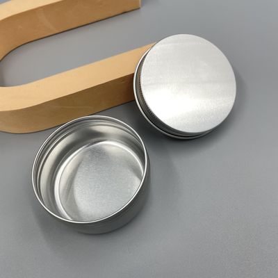 produto químico de alumínio de 50g Tin Jars 28*56mm resistente para cuidados com a pele cosméticos