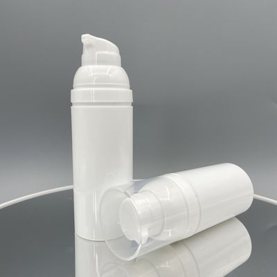 Loção mal ventilada branca das garrafas da bomba dos PP 75ml 50ml nenhuma poluição com pressão