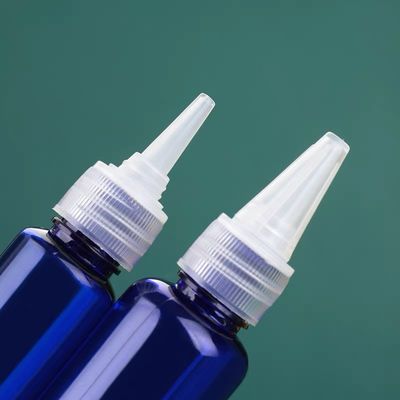 28/410 24/410 de parafuso plástico branco superior dos PP dos tampões de garrafa da torção com tampa protetora contra poeira
