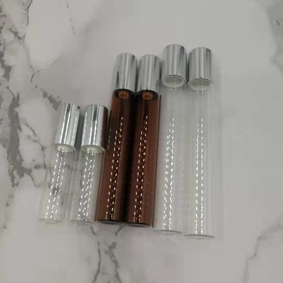 rolo de vidro vazio de 5ml 10ml 15ml na bola de aço inoxidável das garrafas 304