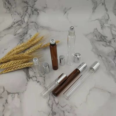 rolo de vidro vazio de 5ml 10ml 15ml na bola de aço inoxidável das garrafas 304